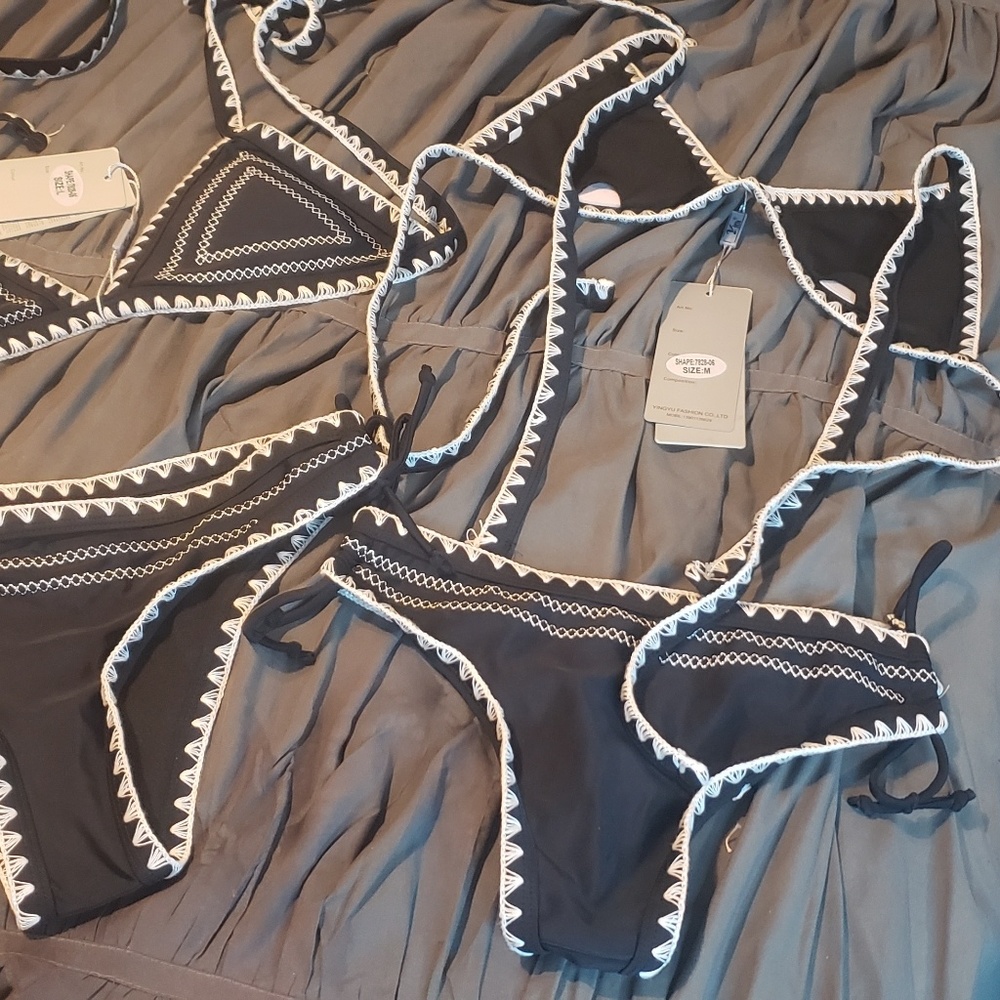 2 Bikini sets different size $25 each.